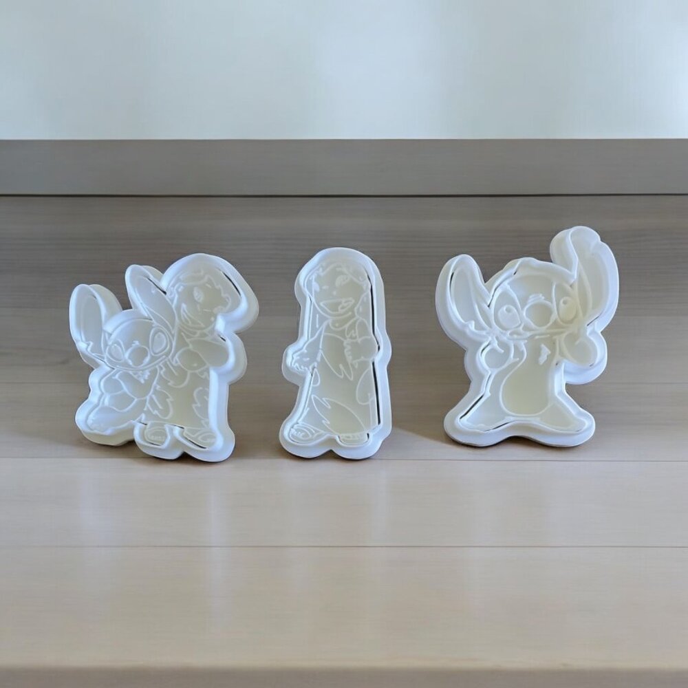 Lilo and Stich cookie cutters set